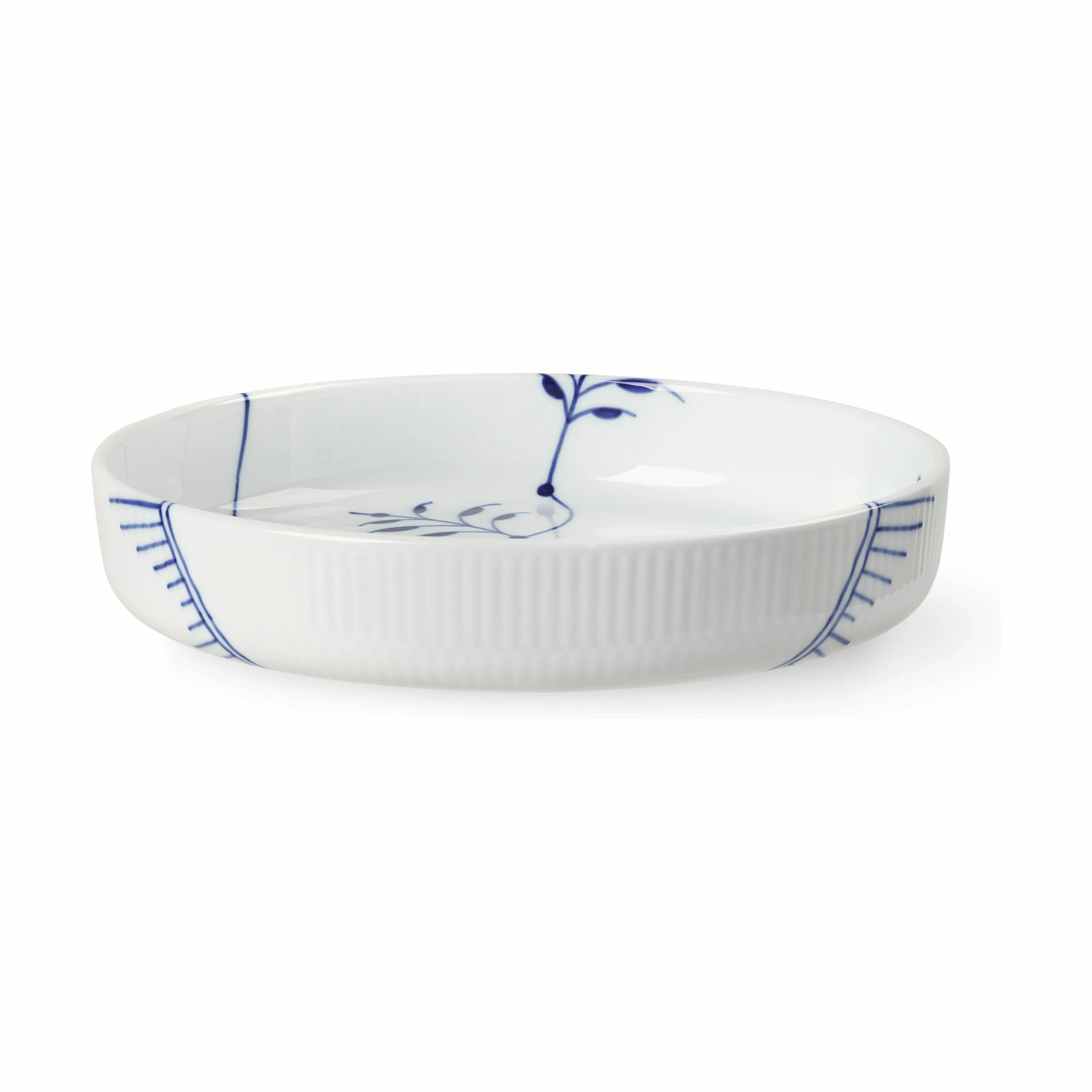 Royal Copenhagen Blå Mega Riflet Fad