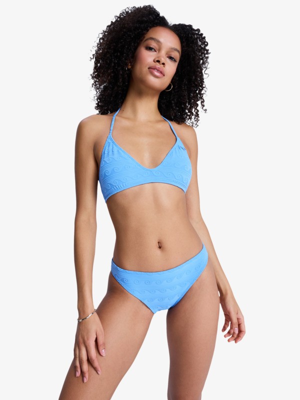 Paradise Wave Set Ensemble bikini triangle deux pièces Bleu Femme