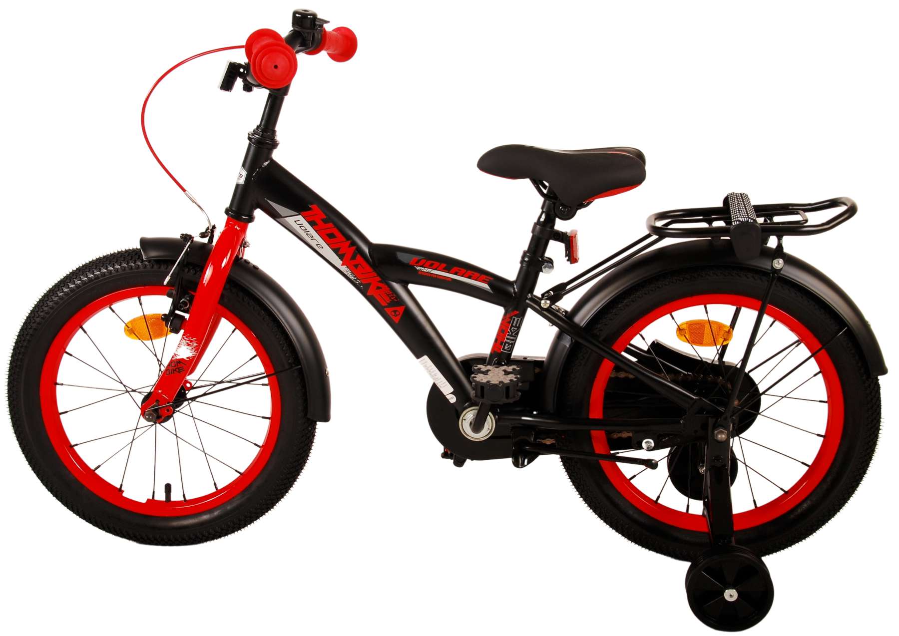 TPFSports Thombike Kinderfahrrad - Jungen - 16 Zoll - Rücktritt + Handbremse - Blau