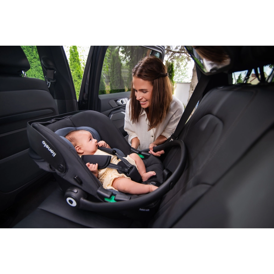 lionelo Babyschale Astrid i-Size Black Grey
