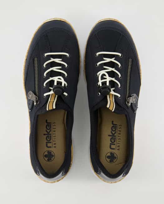 Rieker New York Sneaker in Blau