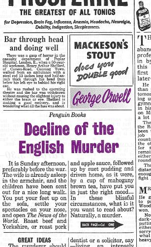 Decline of the English Murder - Penguin Great Ideas (Paperback)