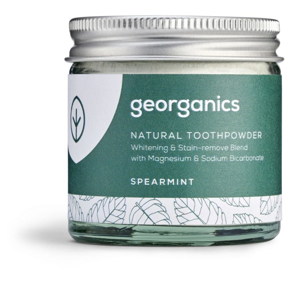 georganics Natural Toothpowder Spearmint