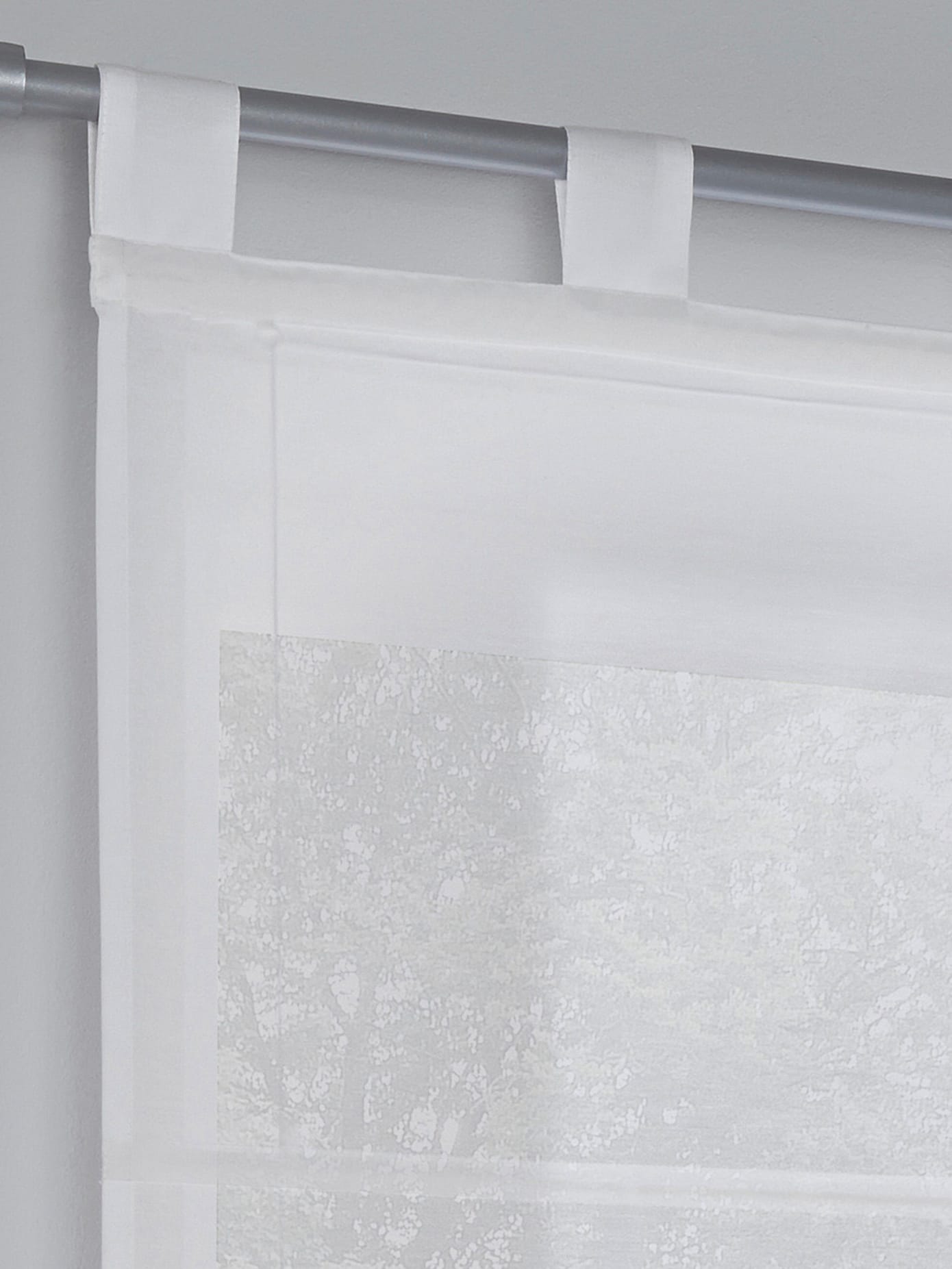 Store-bateau tissu uni