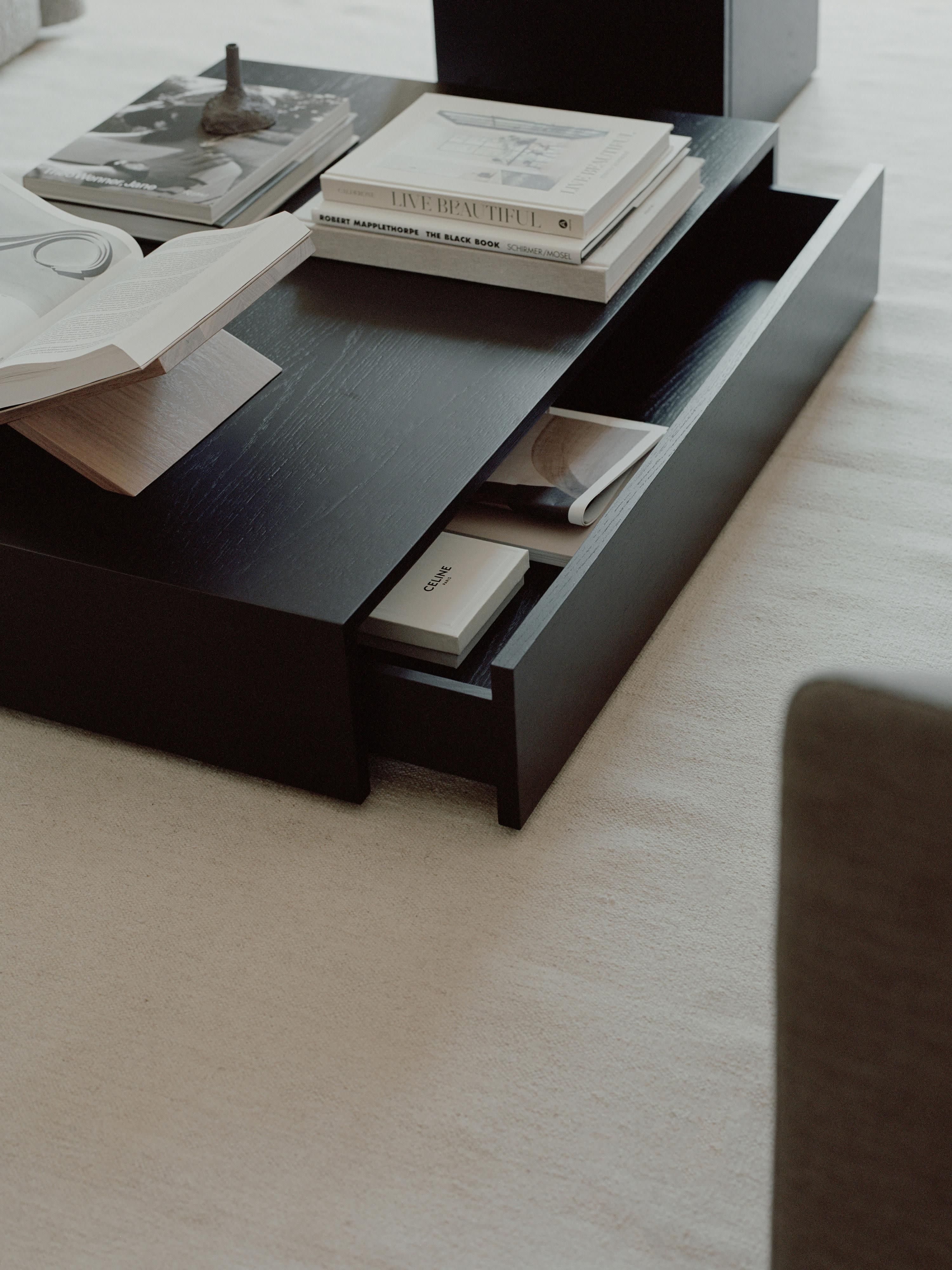 Houten salontafel Mass