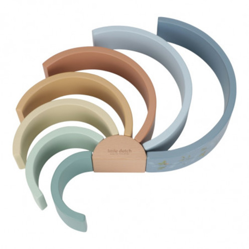 Arc-en-ciel bois fsc - LITTLE DUTCH