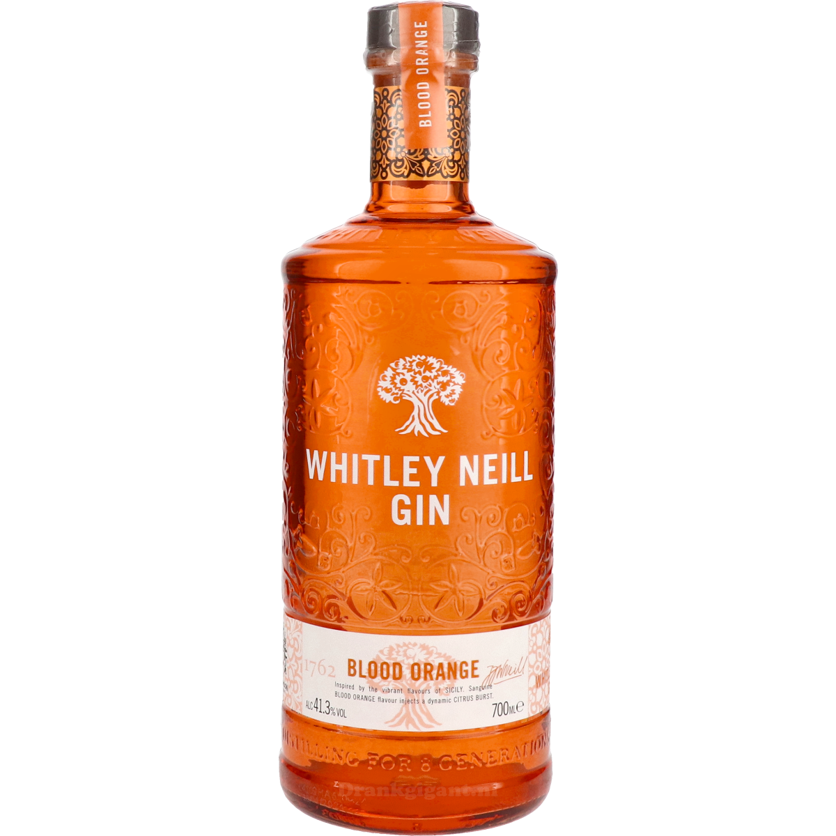 Whitley Neill Blood Orange Gin 70 cl
