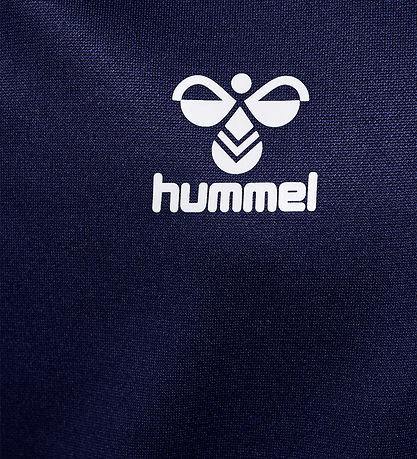 Hummel Bluse - HmlEssential Half Zip - Marineblau