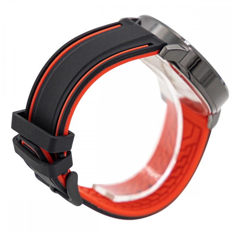 Montre Homme GIORGIO bracelet Silicone Noir