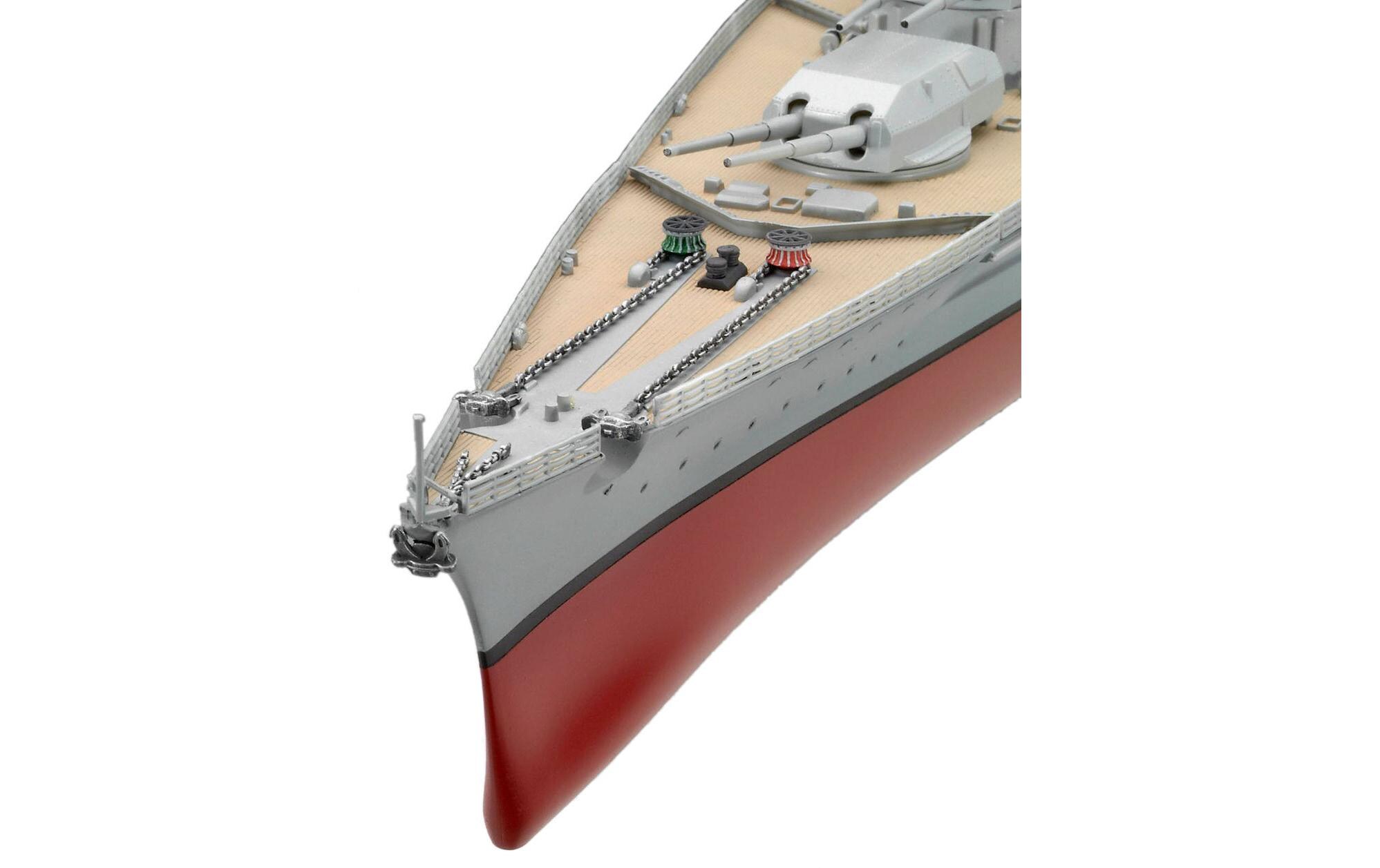 Bausatz Bismarck 1:350<br>Kunststoff Modellbausatz