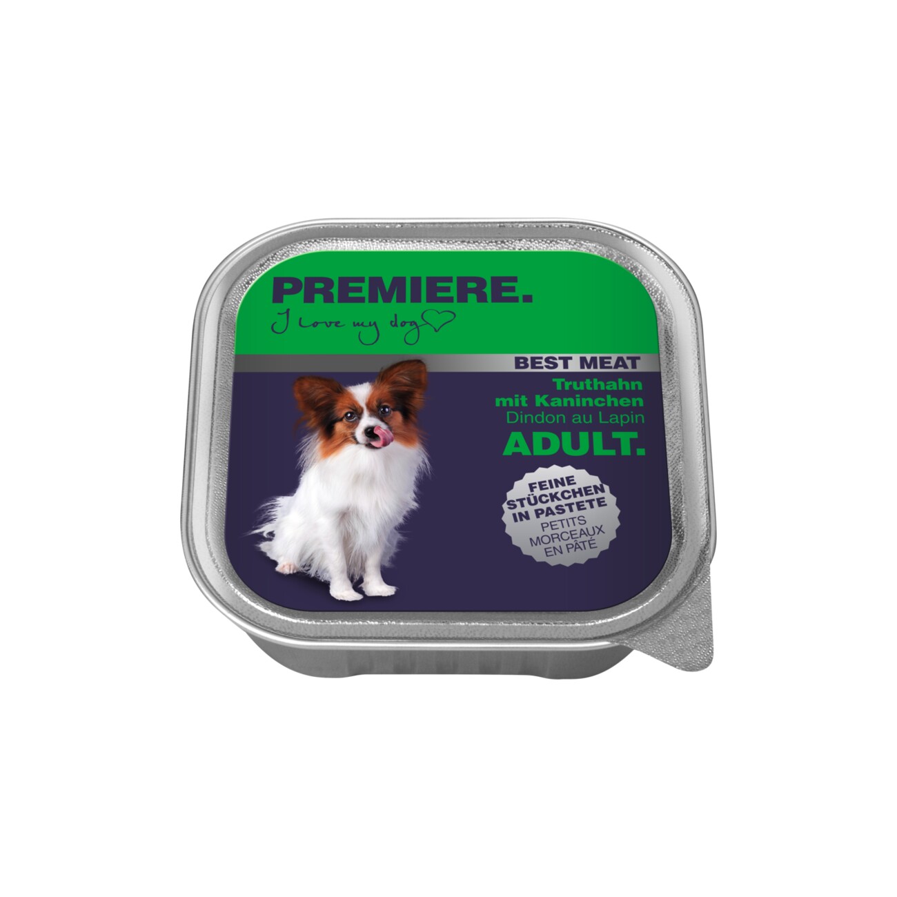 PREMIERE Best Meat Adult Truthahn mit Kaninchen 16x100 g