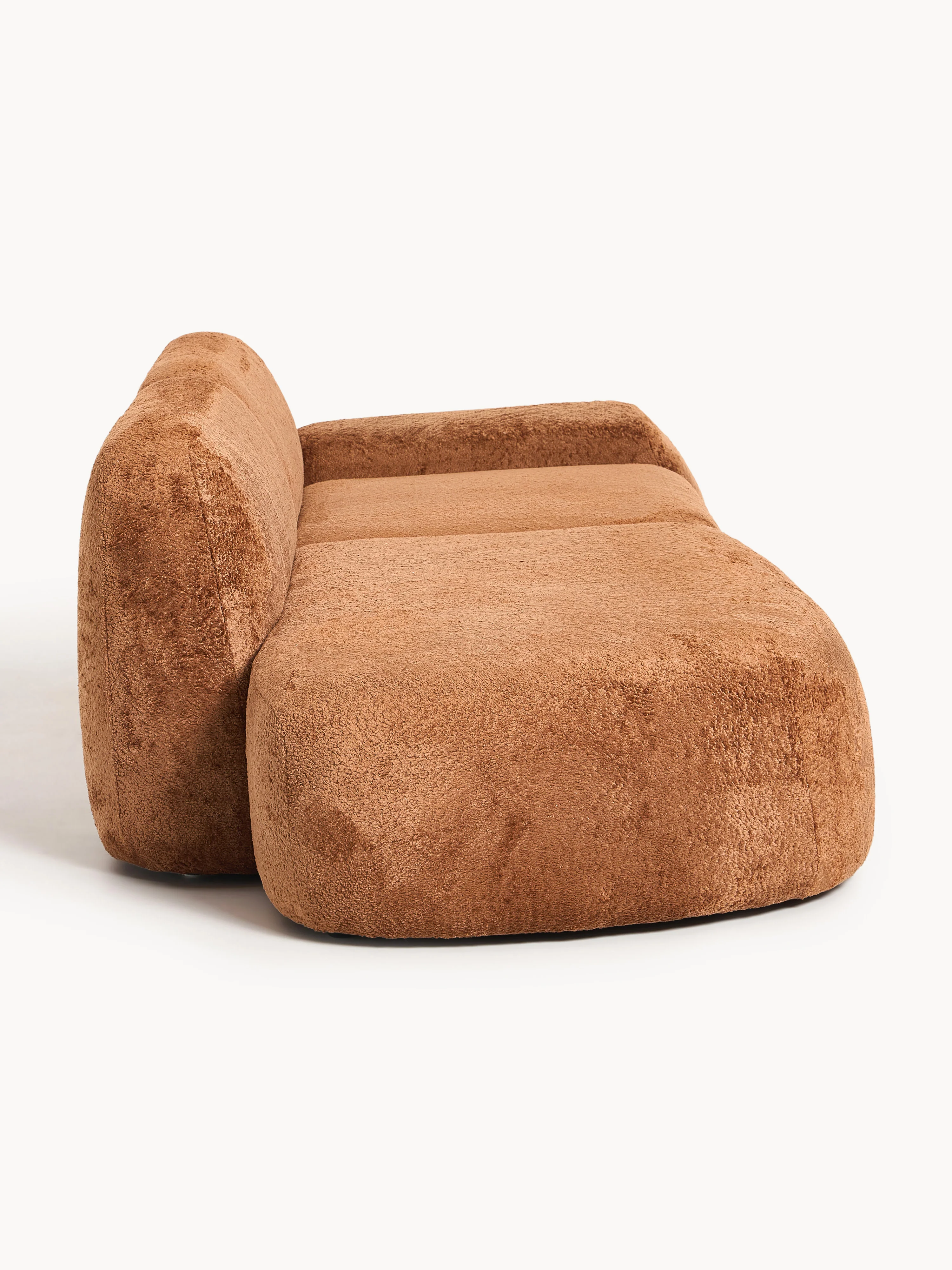 Modulaire teddy bouclé chaise Wolke (3-zits)