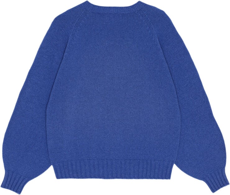 Moshi Moshi Mind sienna knit wool Bright blue
