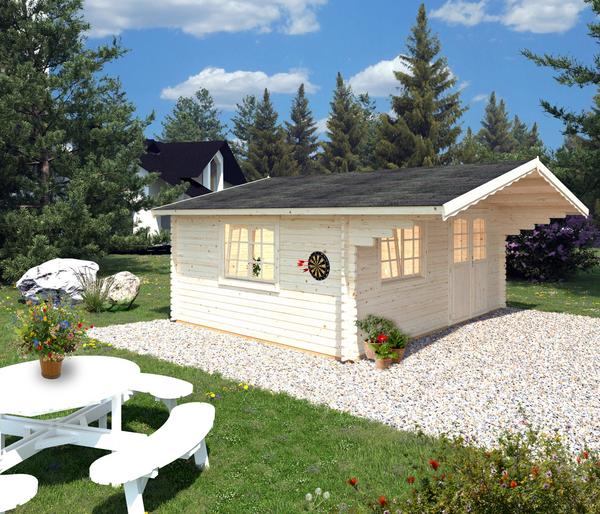 Palmako Gartenhaus Sally, ca. B576/H267/T560