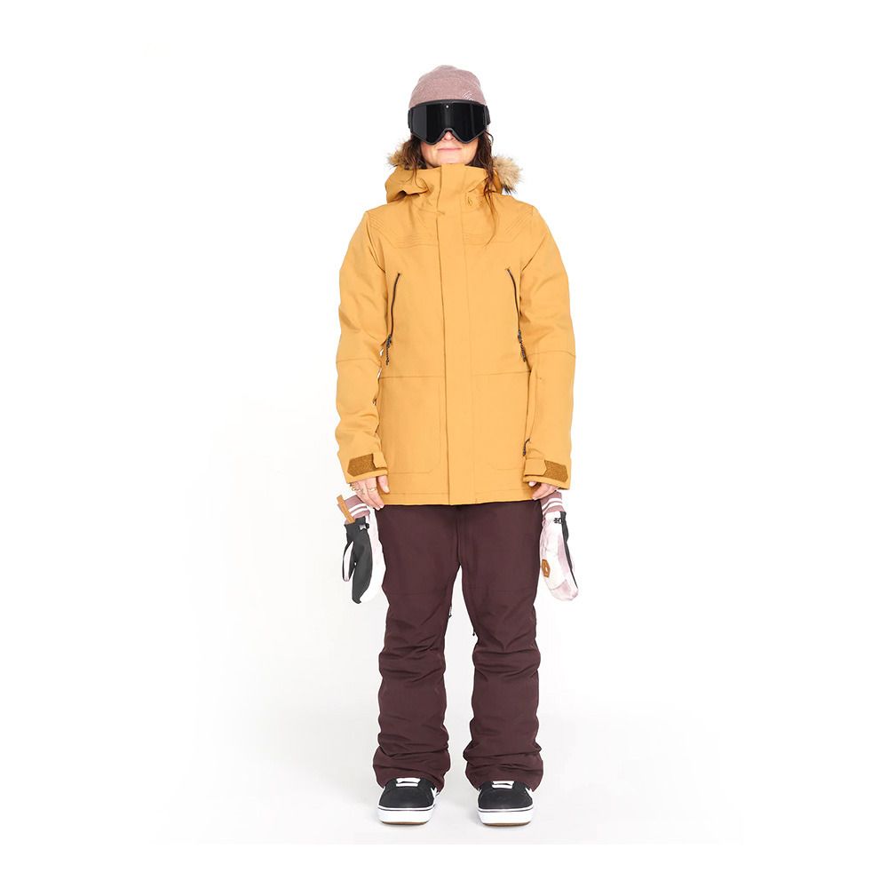 Volcom SHADOW INSULATED- Veste snow Femme caramel