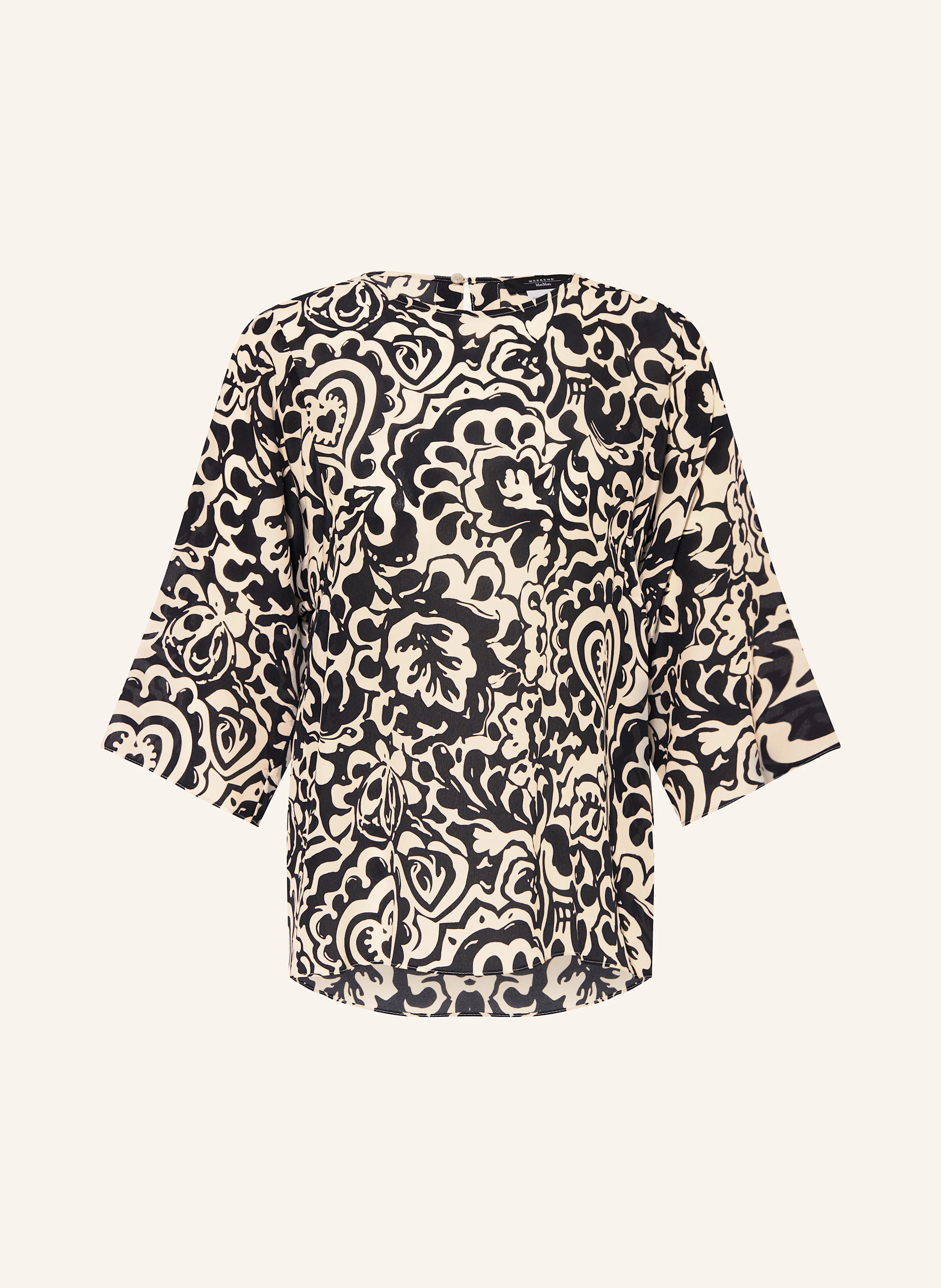WEEKEND Max Mara Blusenshirt GINNICO aus Seide mit 3/4-Arm
