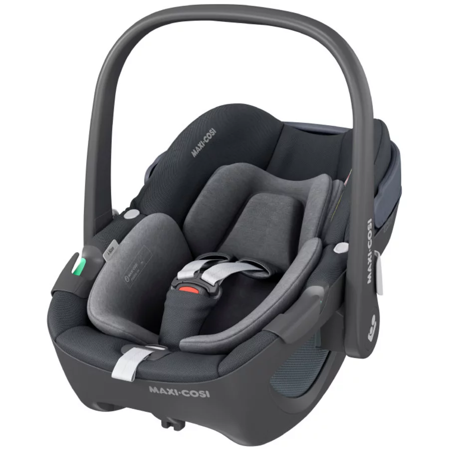 MAXI COSI Set Babyschale Pebble 360 Essential Graphite plus Basisstation FamilyFix 360