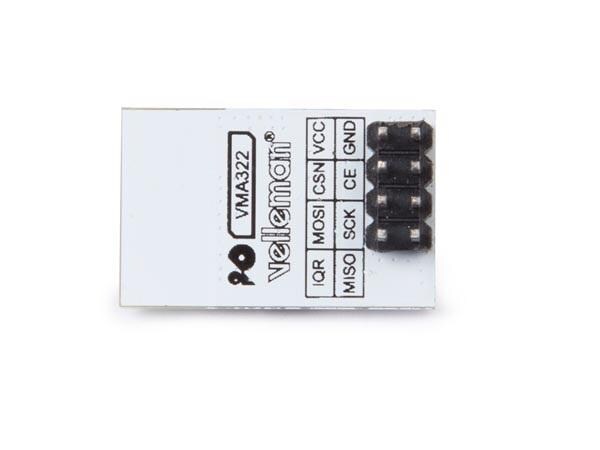 Whadda Funkmodul NRF24L01 2.4 GHz 2-teilig Auf Nordic nRF24L01  Tranceiver basierte Funkmodul