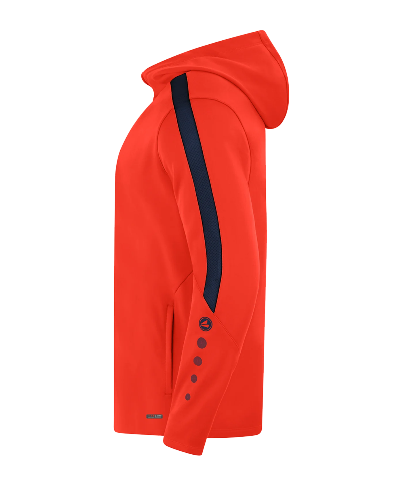 JAKO Power Kapuzenjacke Orange Blau F375
