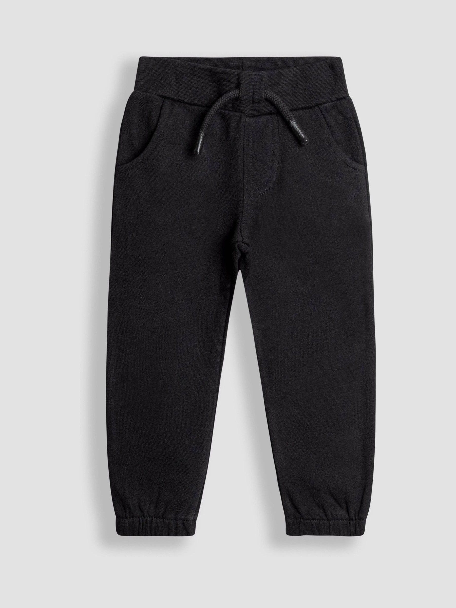 Antraciet - JoJo Maman Bébé 2-Pack Relaxed Joggers
