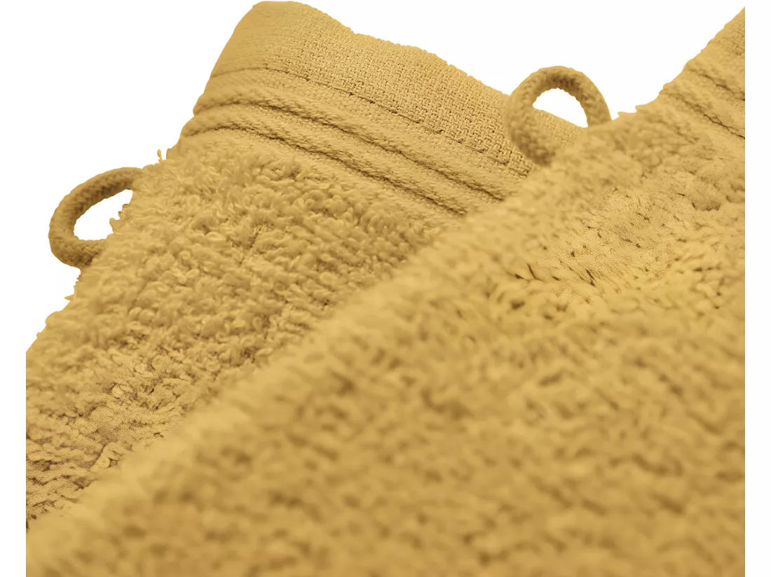 Lot de 2 gants de toilette éponge 
