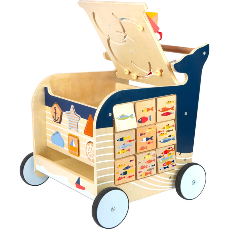 small foot® Lauflernwagen Wal