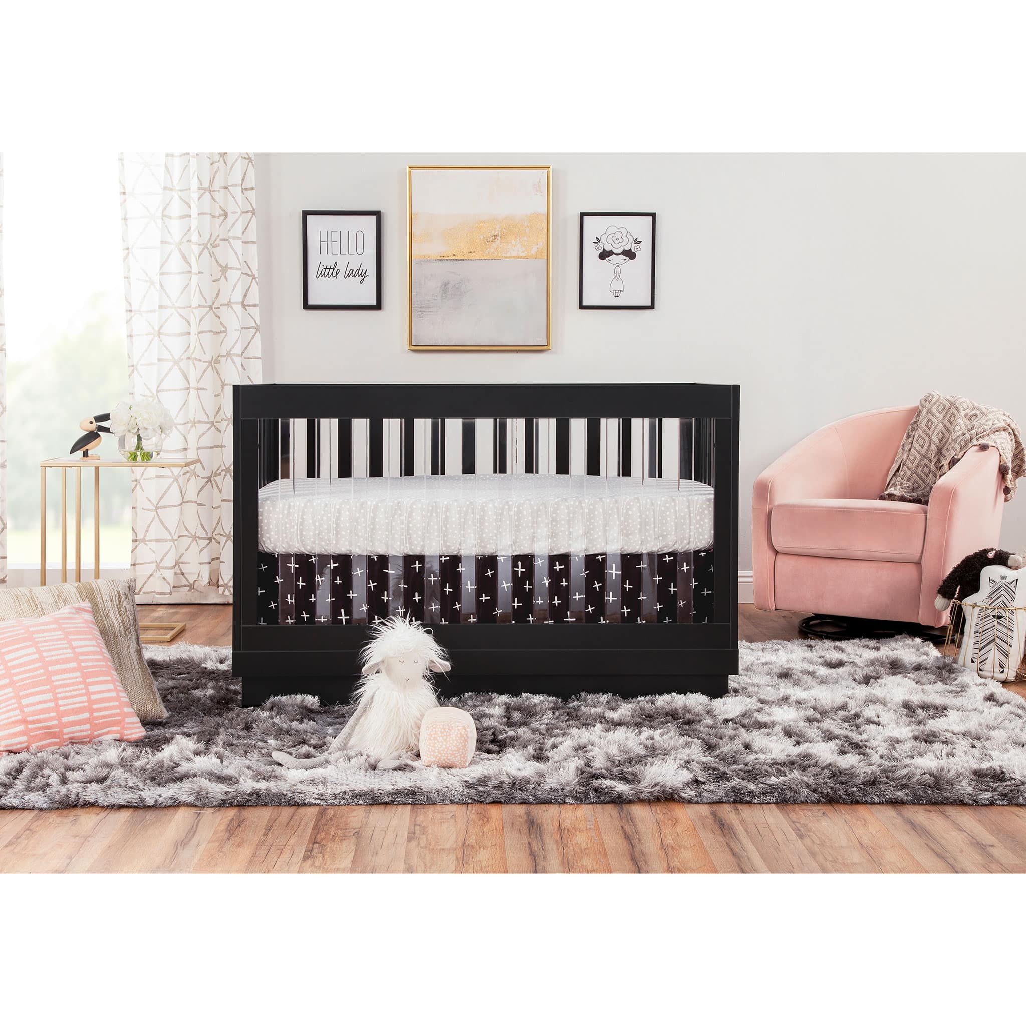 Babyletto Couchette Convertible 3 en 1 Harlow - Noir