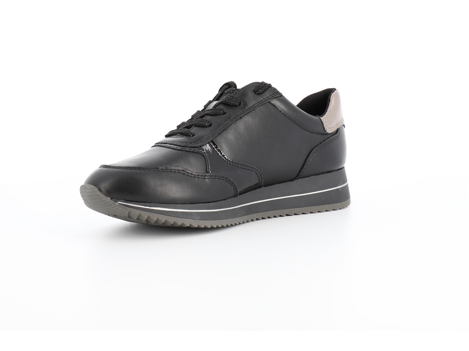 Jana  shoes-23763 Synthétique Noir Bronze