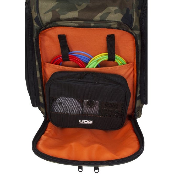 UDG Ultimate Digi Backpack Camo/Orange inside 15.4