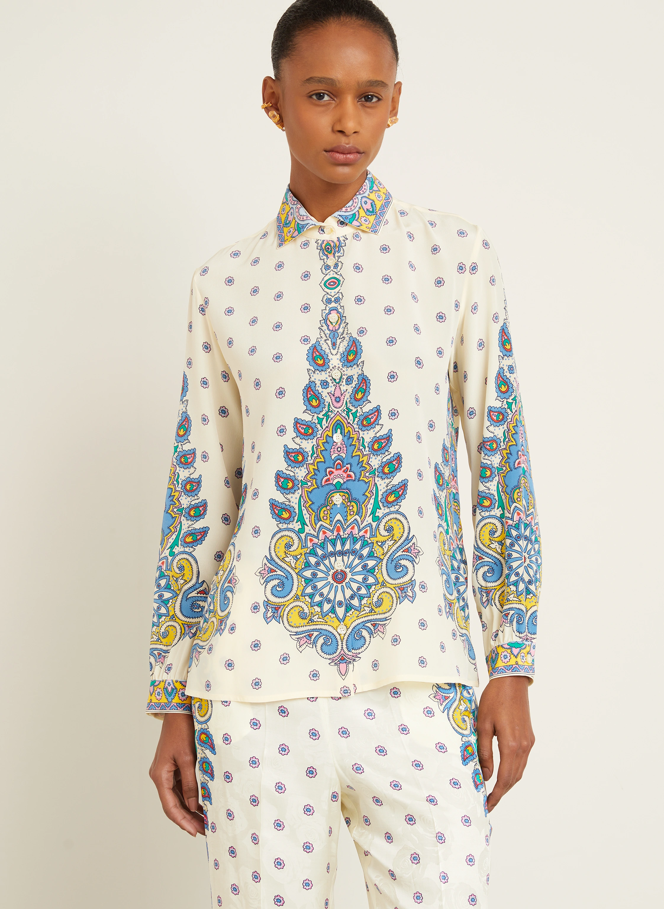 ETRO Hemdbluse aus Seide