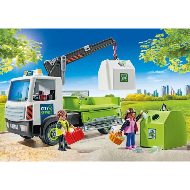 Playmobil® 71431 - Altglas-LKW mit Container - Playmobil® City Action