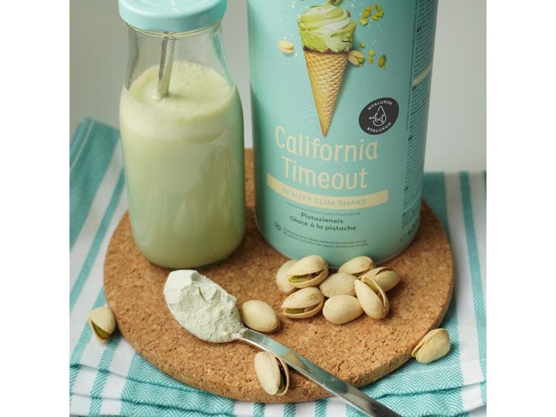 Shape Republic Slim Shake Pistazieneis mit Hafer 420 g California Timeout Abnehm-Shake