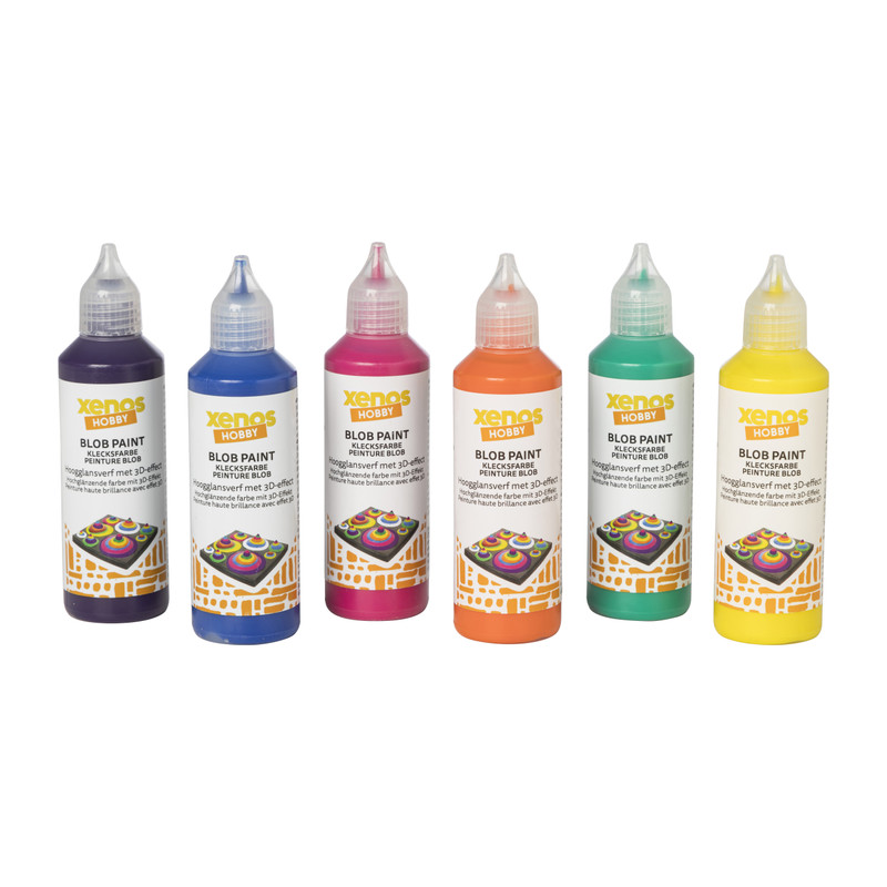 Blob verf - paars - 80 ml