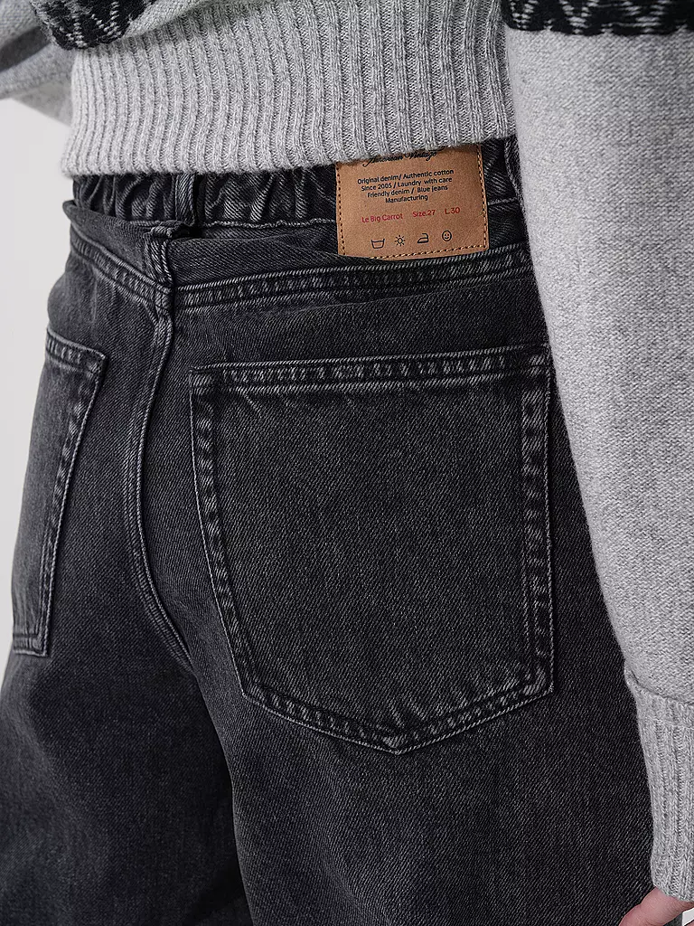 AMERICAN VINTAGE Jeans Ballon Fit  schwarz