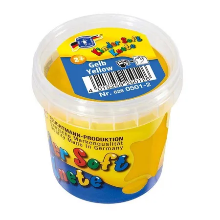 Feuchtmann Kinder Soft Knete gelb, 150 g