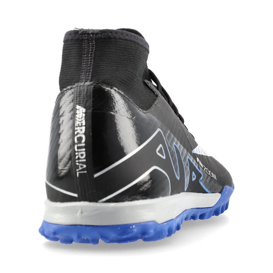Nike Air Zoom Mercurial Superfly 9 Academy TF Shadow - Noir/Chrome/Bleu