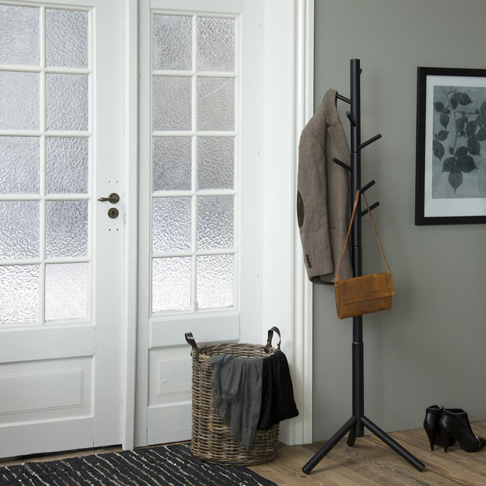 Dean houten staande kapstok - 176 cm hoog Wit