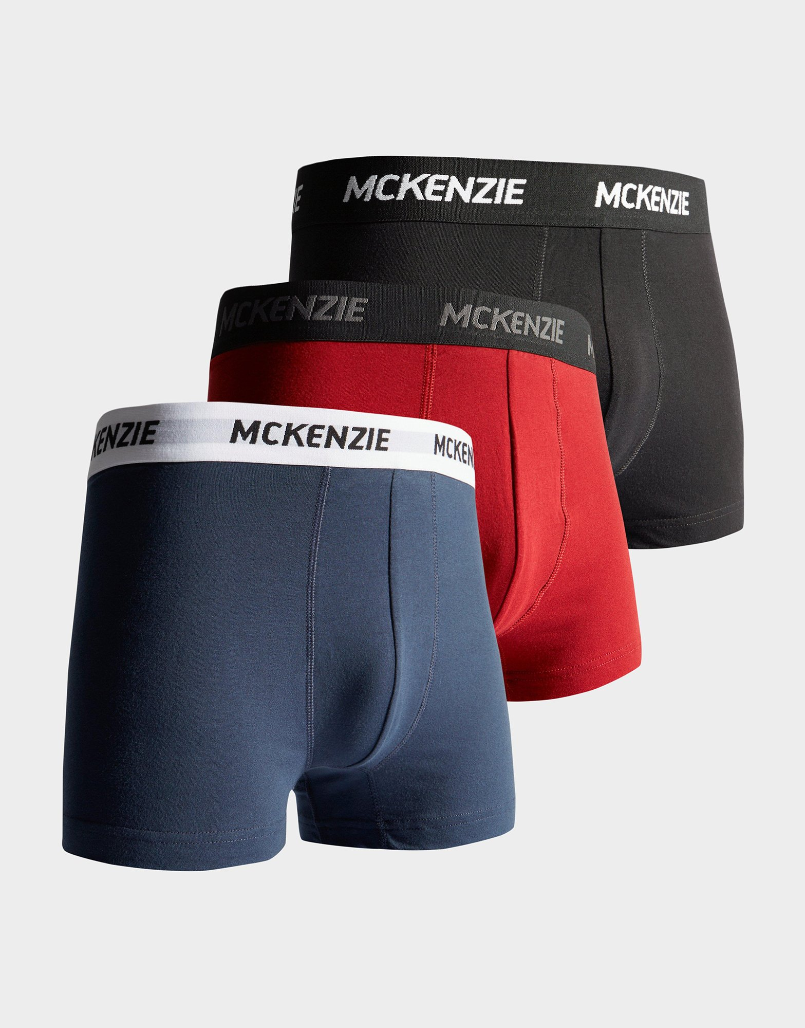 McKenzie Pack de 3 boxers Homme