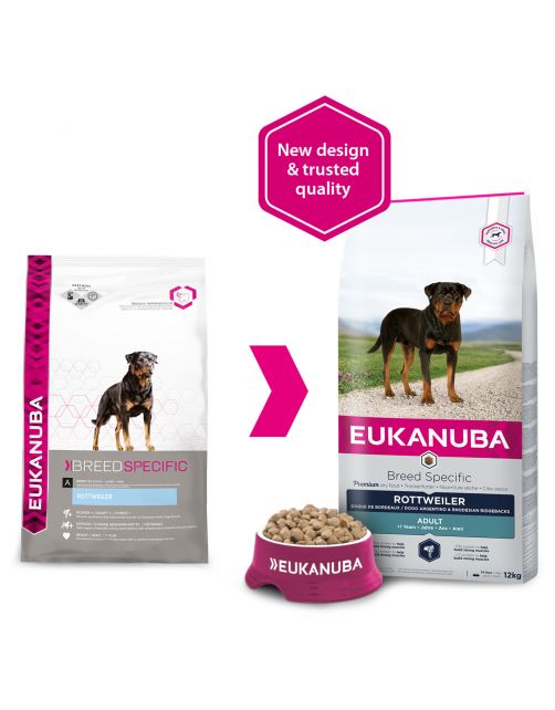 Eukanuba Adult Rotweiler - Hondenvoer - Kip 12 kg