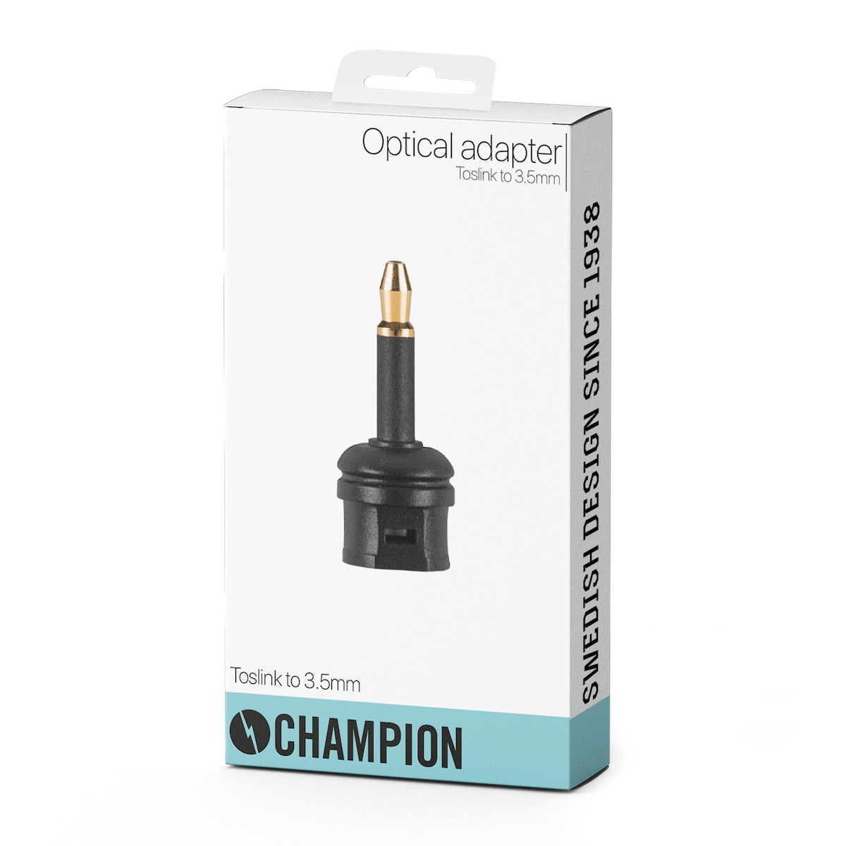 Champion Optisk Toslink - 3,5 mm adapter