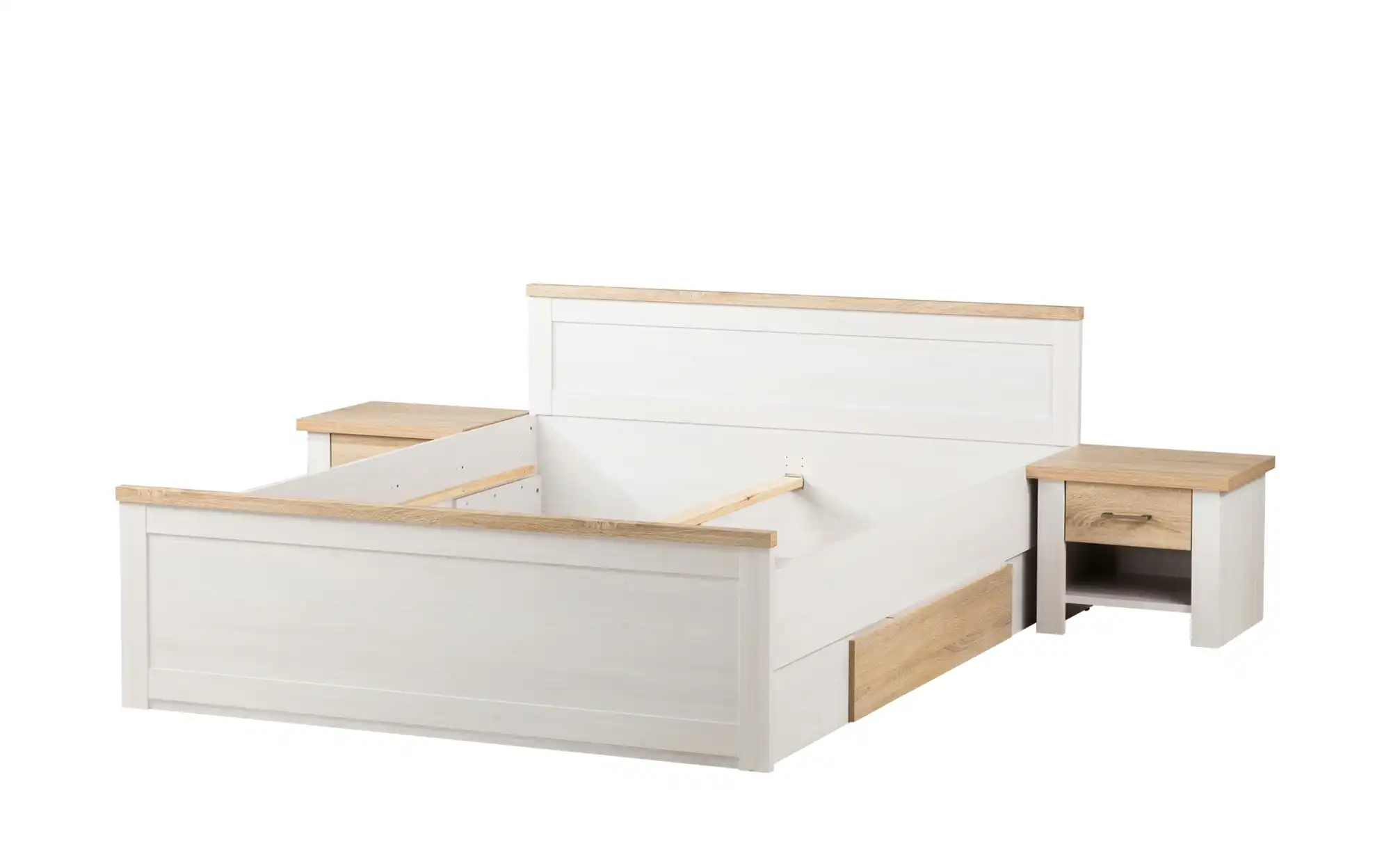 Bett mit 2 Nachtkommoden Lancaster