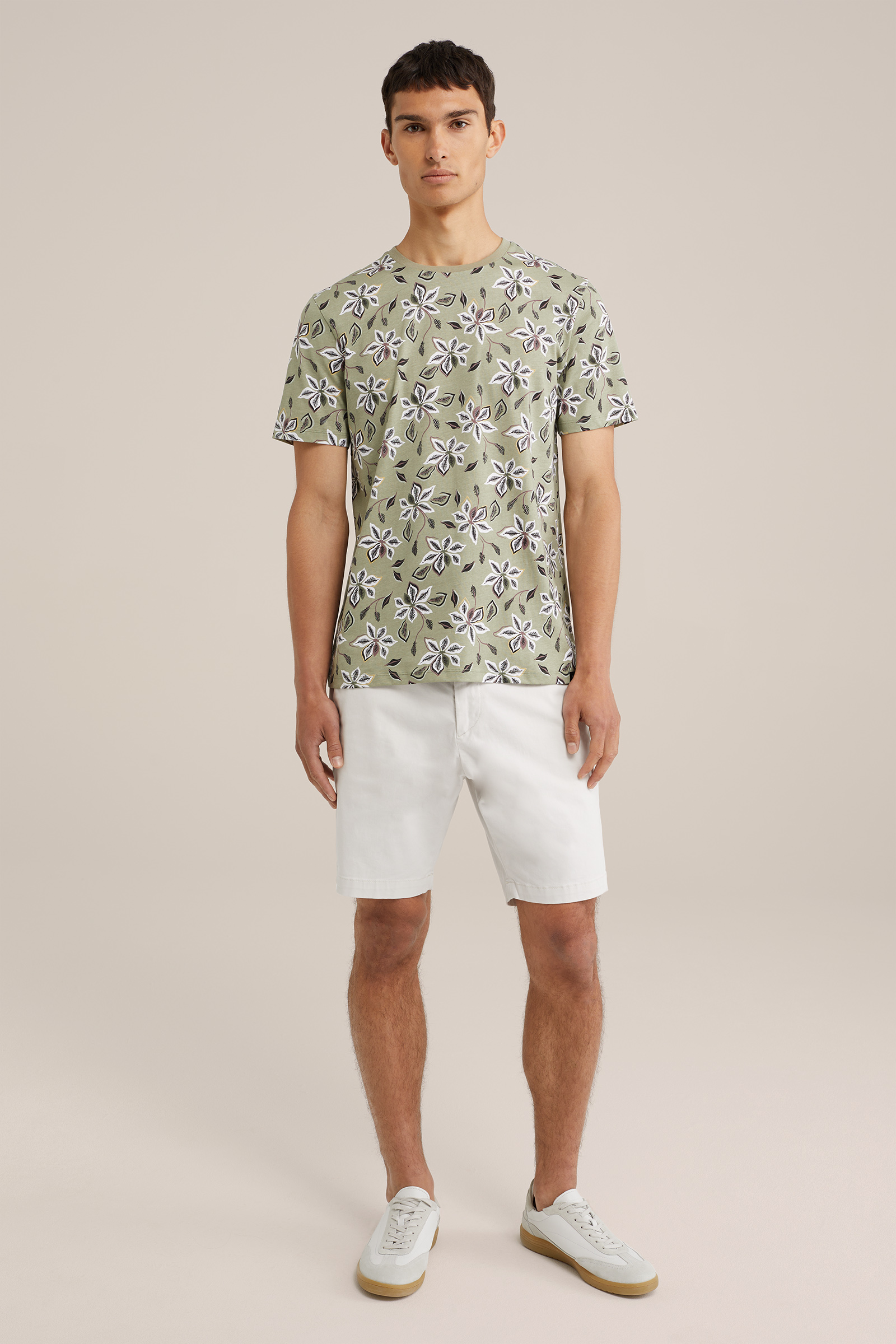 T-shirt met dessin WE Fashion Lichtgroen