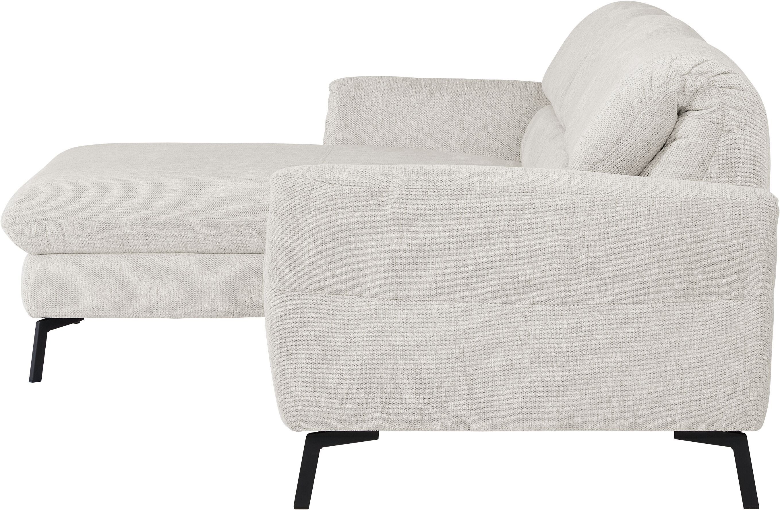 SEBO Ecksofa - Weiss / B: 284.0 cm x T: 161.0 cm x H: 84.0 cm
