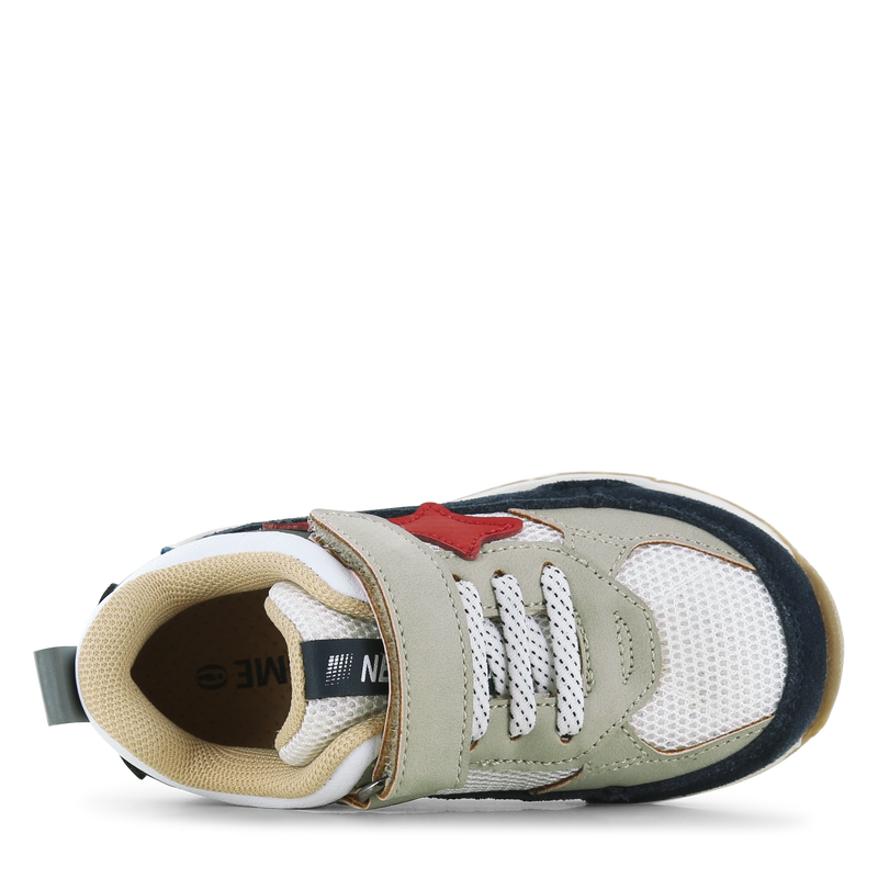 Shoesme schwarz und rot Sneaker