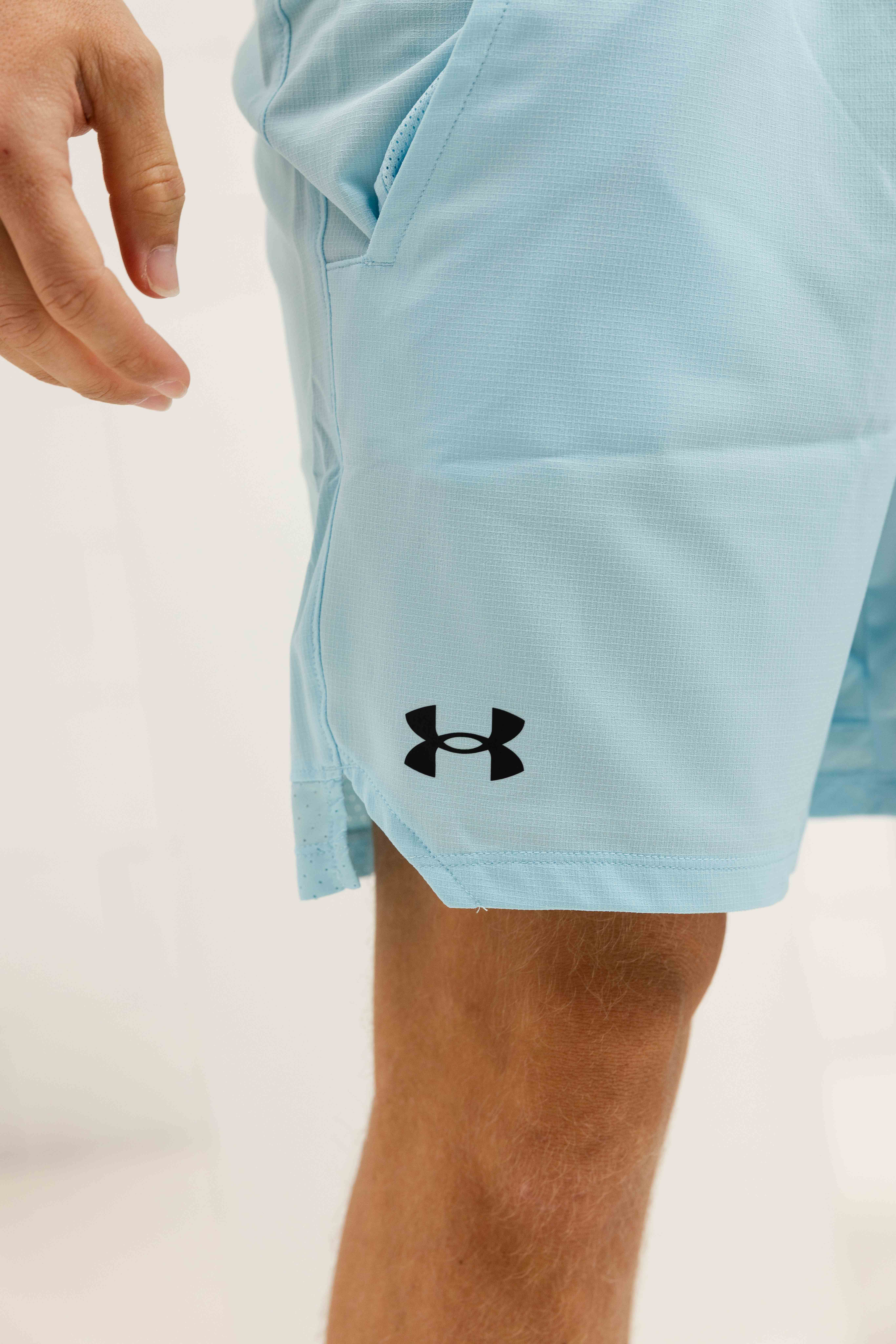 Under Armour Vanish Woven 15CM Korte Broek Heren Lichtblauw