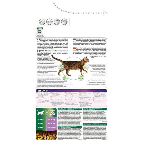Croquettes chat adulte stérilisé à la dinde Super Premium - 1,5 kg