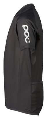 Maillot Manches Courtes Enfant Poc XC Sylvanite Gris Foncé