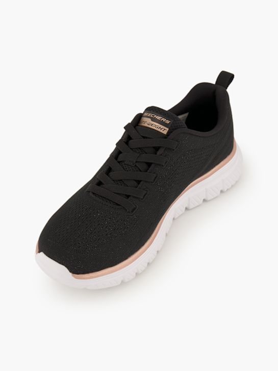 Skechers GRACEFUL 4.0 Slip-Ons Schwarz