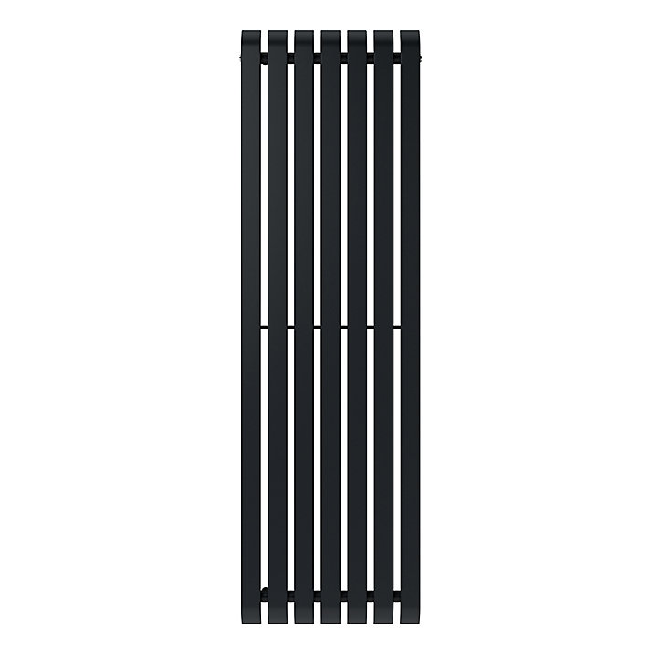 Radiateur eau chaude GoodHome Wilsona Vertical Anthracite 1 045 W