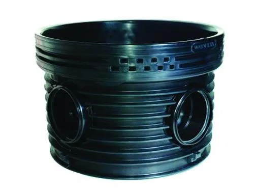 Wavin Tegra 200 x 1000 mm TP3-brønd, glat, 90 gr. venstre tilløb
